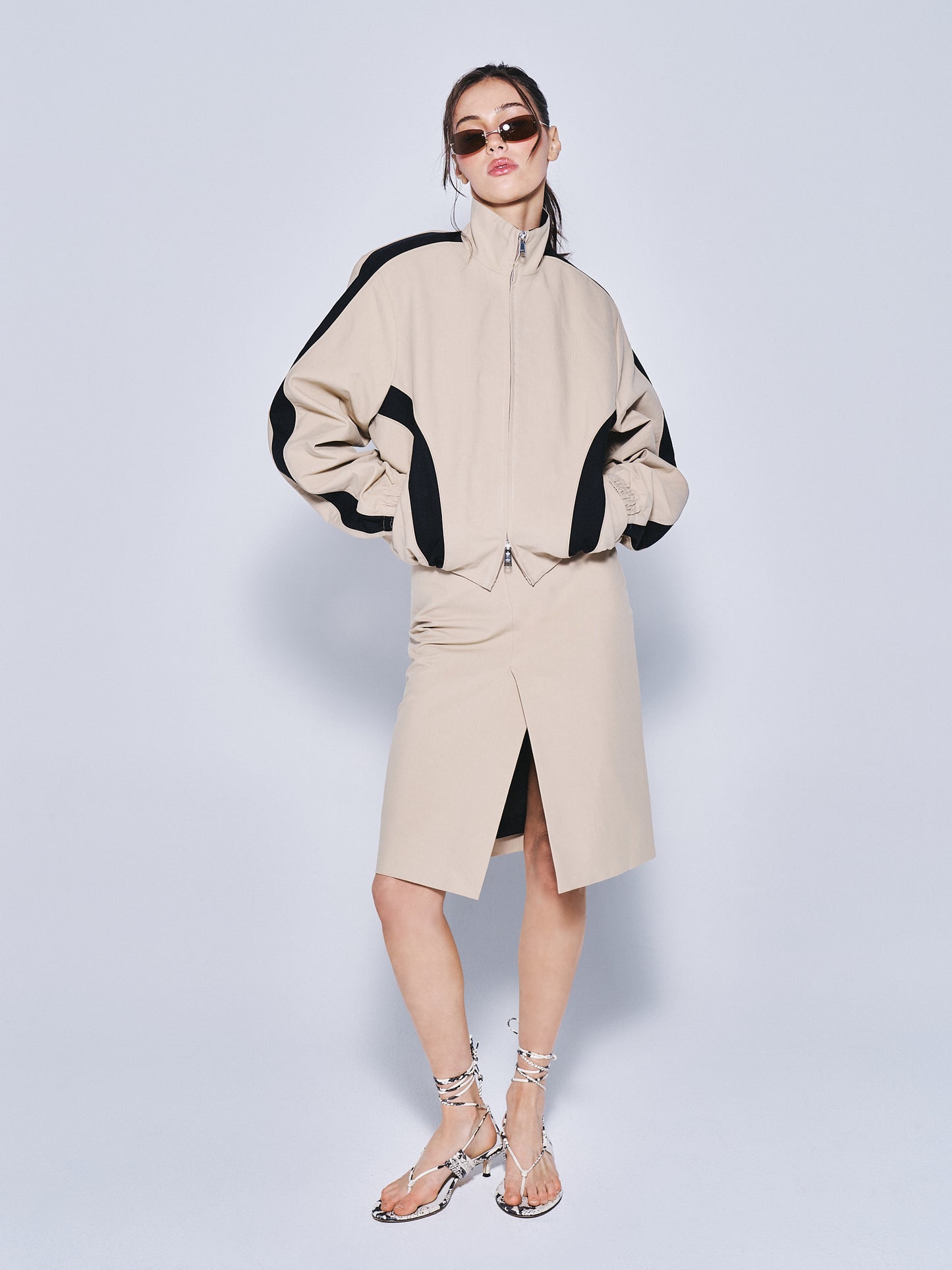 Cold Shoulder Jacket