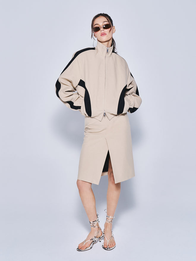 Cold Shoulder Jacket