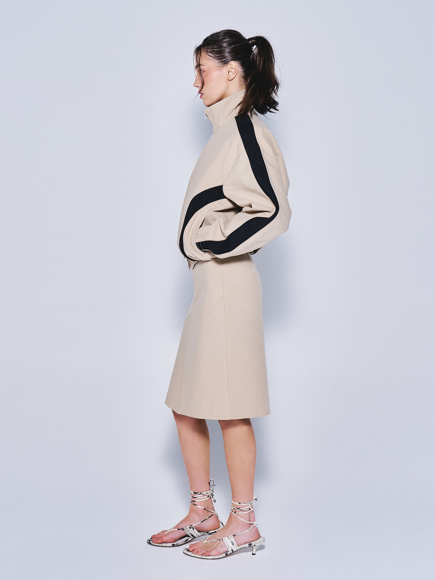 Cold Shoulder Jacket