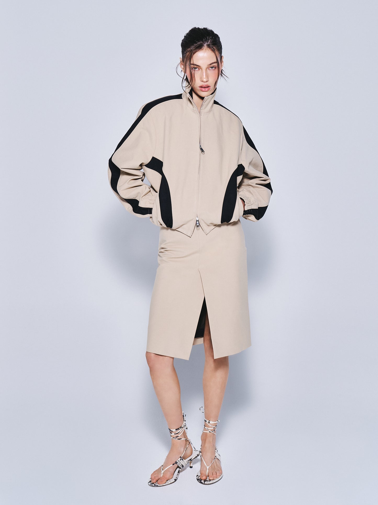 Cold Shoulder Jacket