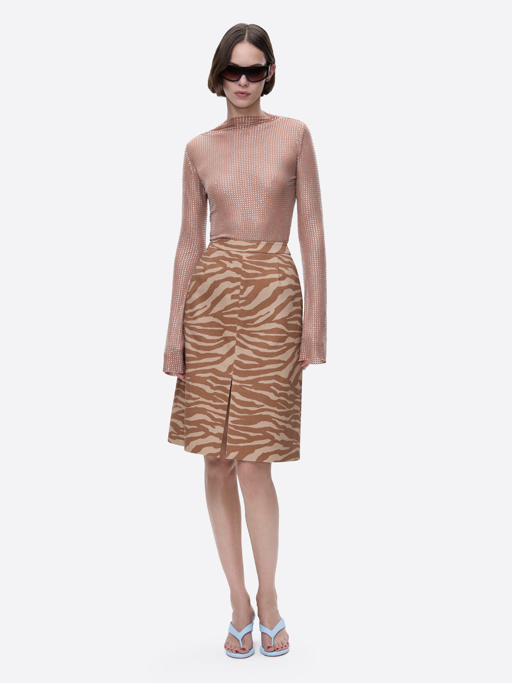 On Safari Midi Skirt