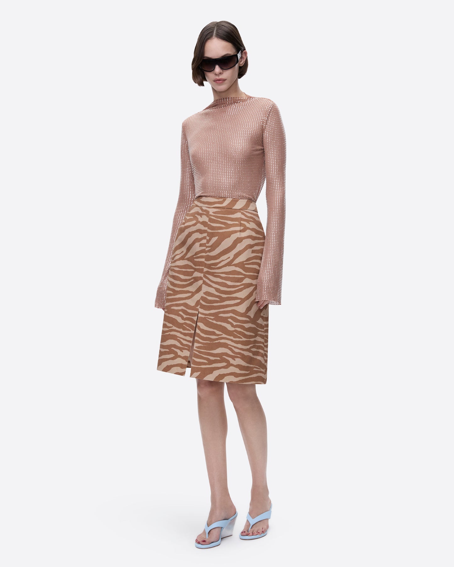 On Safari Midi Skirt