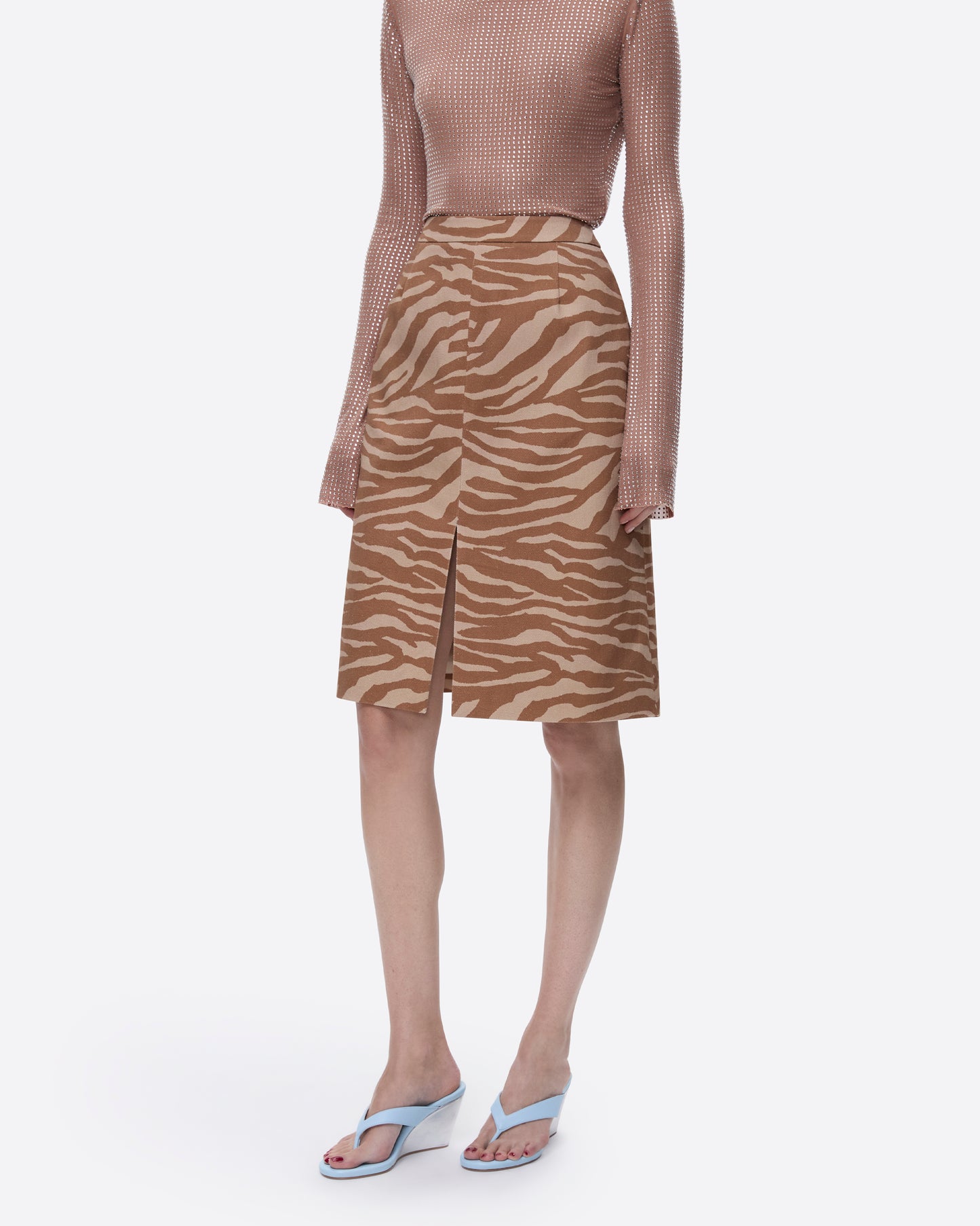 On Safari Midi Skirt