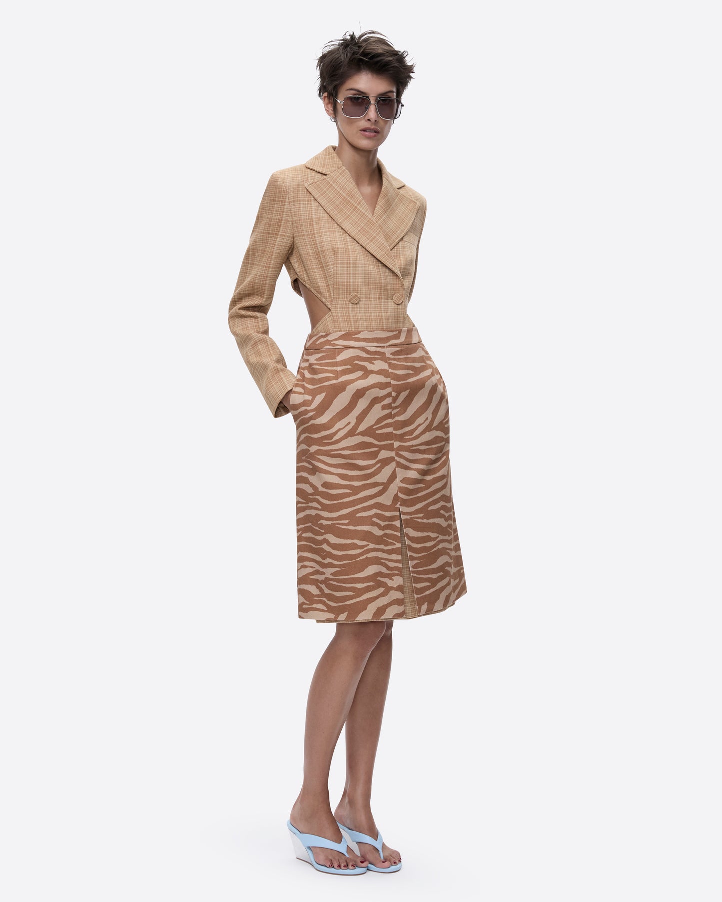 On Safari Midi Skirt